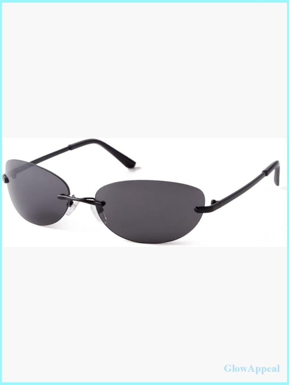 Y2K Vintage Oval Sunglasses UV400 Protection Lightweight Unisex